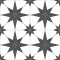 Stella Black Star Pattern Tile 250x250